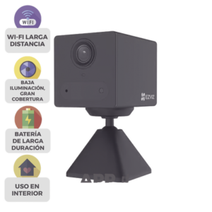 Cámara IP Wi-Fi / 2 Megapixel Full HD / Batería Recargable 2000 mAh / Audio Bidireccional / Visión Nocturna 5 m (16.4 ft) / Instalación Magnética