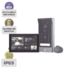 Video Portero Inteligente / 4K UHD / Wi-Fi 6 Dual Band / Reconocimiento de Venas de Palma y Facial / Monitor Táctil 8" / Visión Nocturna Color / IP65