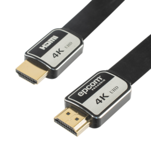 Cable HDMI / 1.8m (5.91 ft) / 4K@60Hz / 18Gbps / Versión 2.0 / Plano / 30AWG