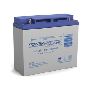 Batería de Respaldo AGM/VRLA / 12V / 20Ah / Terminales NB2 / Vida Útil 5 Años / Caja ABS Resistente
