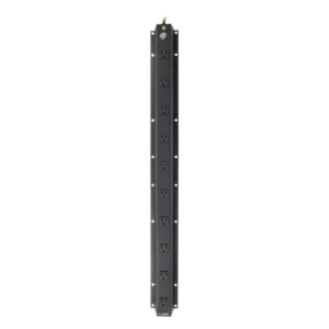 PDU Vertical / 10 Contactos NEMA 5-15R / 120Vca 15A / 2.5m Cable / 3.1 x 37.5 x 3.9 in