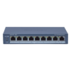 Switch Administrable PoE+ / 8 Puertos 10/100 Mbps / Uplink Gigabit / PoE Extendido 300 m (984.3 ft) / 110 W / Gestión Remota