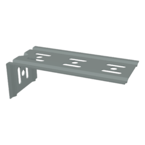 Ménsula para Charola / Ancho 50 a 150 mm / Peralte 33 y 66 mm / Acabado Electro Zinc / Cargas Ligeras