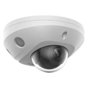 Mini Domo IP / 6 Megapixel / Dual Light 30 m (98.4 ft) / AcuSense / WDR 120 dB / IP67 IK8 / PoE