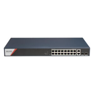 Switch PoE+ Administrable / 16 Puertos Gigabit / 4 Puertos PoE++ 90 W / 2 Uplink Gigabit / 2 SFP / Alcance Extendido 300 m (984.3 ft) / 230 W