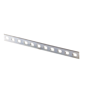 Clip recto / 275 mm / Acabado electro zinc / Aplicaciones industriales y comerciales