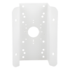 Montaje de Esquina / Acero Inoxidable / Carga 10 kg (22 lb) / Exterior con Juntas de Goma / 126 x 105 x 250 mm