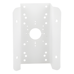 Montaje de Esquina / Acero Inoxidable / Carga 10 kg (22 lb) / Exterior con Juntas de Goma / 126 x 105 x 250 mm