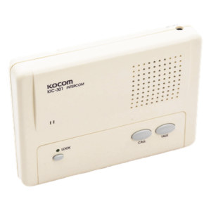 Intercomunicador Manos Libres / 1 Extensión / Alcance 200 m (656.2 ft) / Cable 2 Hilos / Montaje en Pared