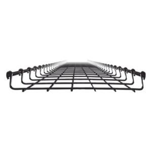 Charola Tipo Malla / 300 mm Ancho / 33 mm Peralte / 3 m Tramo / Electro Zinc / 158 Cables Cat6 / 10 ft Equivalente