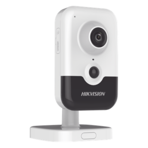 Cámara Cubo IP / 4 Megapixel / Lente 2.8 mm / IR EXIR 10 m (32.8 ft) / Sensor PIR 8 m (26.2 ft) / WDR 120 dB / PoE / Audio Bidireccional