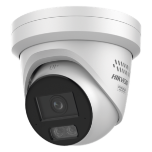 Turret IP / 8 Megapixel / Lente 2.8 mm / 98 pies IR + Luz Blanca / 2 Micrófonos / IP67 / Estrobo / WDR 130 dB / AcuSense 3.0 / AcuSeek / NEMA 4X