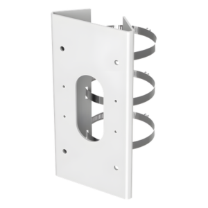 Montaje para Poste / Cámaras Domo y Bala / Acero Inoxidable / 12 Modelos Compatibles / 250 x 127 x 46 mm / 1.2 kg