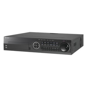 DVR Pentahíbrido / 24 Canales / 16 TurboHD + 8 IP / 3K / 5 Megapixel / 8 Bahías HDD / AcuSense / H.265+ / 16 Entradas de Alarma / POS