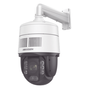 Cámara Domo PTZ IP / 4 Megapixel / 32X Zoom Óptico / IR 200 m (656.2 ft) / Alerta Audible y Luz Estroboscópica 100 m (328.1 ft) / AcuSense / Autoseguimiento 2.0 / IP67 / IK10 / Hi-PoE