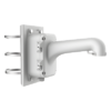 Montaje en Poste con Caja de Conexión / Ajustable 100-200 mm / Capacidad 10 kg (22 lb) / Aluminio y Acero / IP Compatible
