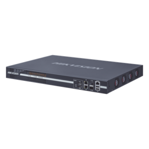 Decodificador de Vídeo IP / 4 Salidas HDMI 4K / Decodificación 64 Canales / Videowall 25 Cámaras por Pantalla / Interfaz de Red 10/100/1000 Mbps y Fibra Óptica