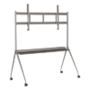 Soporte de Piso Móvil para Pantallas / 75" y 86" / Carga 100 kg / VESA 400x200 a 600x400 / Estructura Metálica 21.2 kg