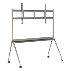 Soporte de Piso Móvil para Pantallas / 75" y 86" / Carga 100 kg / VESA 400x200 a 600x400 / Estructura Metálica 21.2 kg