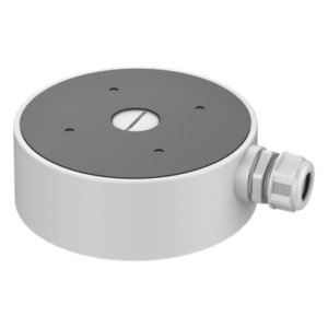 Caja de Conexión para Domo IP / Aleación de Aluminio / 160x55 mm (6.3x2.1 in) / Exterior / 442.6 g