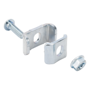 Kit de unión para charolas / Acero al carbón / Electro zinc / Hasta 300 mm / 0.98 ft de ancho