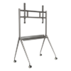 Soporte de Piso Móvil / Pantallas 86" y 98" / VESA 400x200 a 600x400 / Carga 135 kg / Estructura Metálica