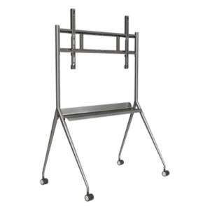 Soporte de Piso Móvil / Pantallas 86" y 98" / VESA 400x200 a 600x400 / Carga 135 kg / Estructura Metálica