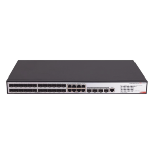 Switch Administrable / 24 Puertos SFP GE / 8 Puertos RJ45 GE / 4 Puertos SFP 10G / Capacidad 216 Gbps / Gestión en Nube