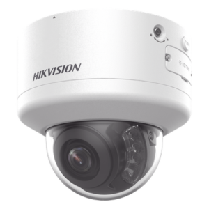 Cámara Domo IP / 4 Megapixel / Lente Motorizado 2.7-13.5 mm / Dual Light 40 m (131.2 ft) / Audio y Alarma I/O / PoE+ / IP66 / IK10