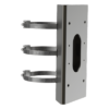 Soporte de Montaje para Poste / Acero Inoxidable SUS304 / Diámetro Ajustable 67-127 mm / 4 Agujeros M8 y M4