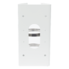 Montaje Vertical para Poste / Acero Inoxidable SUS304 / 250 x 127 x 46 mm / Exterior