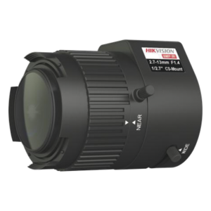 Lente Varifocal / 2.7 a 10 mm / 3 Megapixel / Auto Iris / Formato 1/2.7" / Ángulo 108.2° a 35.7° / Montaje CS