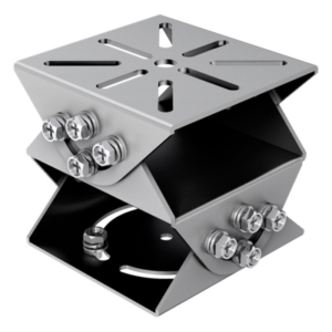 Montaje PT Universal / Aluminio y Acero Inoxidable 316L / Anticorrosivo / 100 x 100 x 92.5 mm / 950 g (2.09 lb) / Gris Platino