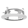 Soporte de Plafón para PTZ / Acero Tratado / Carga 4 kg (8.8 lb) / Ø 233.3 mm (9.2 ft) / Techo Plano