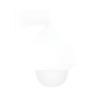 Burbuja Protectora para Domo PTZ / 4 Pulgadas / IP66 / IK10 / Ahumado Medio / 4.7 x 3.5 Pulgadas