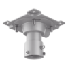 Montaje de Techo para Domo PTZ / Tubo 20 cm (7.9 in) / Polímero Anticorrosión / 160 x 160 x 124 mm