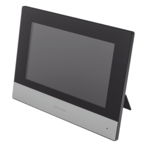 Monitor IP WiFi Touch Screen / Pantalla 7" / Resolución 1024 x 600 / Wi-Fi 2.4 GHz / Ethernet 10/100 Mbps / PoE Estándar / Audio Bidireccional / Integración 16 Cámaras IP 2 MP