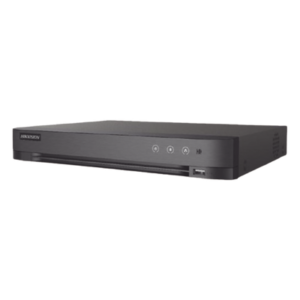 DVR Pentahíbrido / 4 Canales TURBOHD + 2 Canales IP / 3K Lite 5 Megapixel / Audio Bidireccional Coaxitron / Reconocimiento Facial / AcuSense / 1 Bahía HDD 10 TB