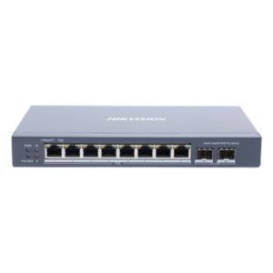 Switch Administrable PoE+ / 8 Puertos Gigabit / 2 SFP / Extensión 300 m (984.3 ft) / 110 W / Gestión en la Nube