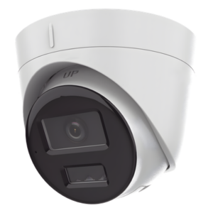 Cámara Turret IP / 4 Megapixel / Dual Light 30 m (98.4 ft) / Lente 2.8 mm / 98° FOV / AcuSense Lite / IP67 / PoE