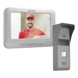 Kit de Videoportero Analógico / Pantalla LCD 7" / Cámara Pinhole 720x576 / Ángulo 98° / IP65 / 12 VDC