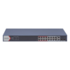 Switch PoE+ / 16 Puertos 10/100 Mbps / 2 Puertos Gigabit Uplink / 2 Puertos SFP / Alcance Extendido 300 m (984.2 ft) / 230 W / Gestión Cloud