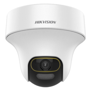 Cámara Domo PT TURBOHD / 2 Megapixel / ColorVu 0.0005 Lux / Luz Blanca 20 m (65.6 ft) / Pan 350° / Tilt 75° / Audio Coaxitron / Uso Interior