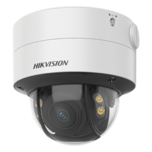 Cámara Domo IP / 4 Megapixel / ColorVu 24/7 / Lente 2.8-12 mm / Luz Blanca 40 m (131.2 ft) / WDR 130 dB / AcuSense / IP67 / IK10