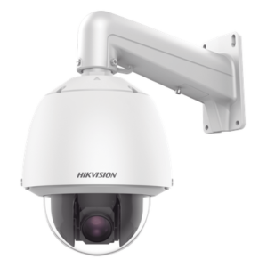 PTZ IP / 4 Megapixel / 25X Zoom Óptico / Smart IR 150 m (492.1 ft) / IP66 / IK10 / PoE+ / AI-ISP / Audio y Alarmas I/O