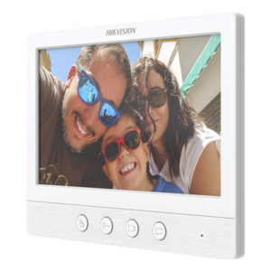 Monitor Adicional para Videoportero / Pantalla 7 Pulgadas / Resolución 1024x600 / Botones Mecánicos / Instalación 4 Hilos 100 m (328 ft)