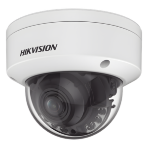Domo IP / 4 MP / Lente Varifocal 3.6-9 mm / IR 40 m (131 ft) + Luz Blanca 40 m (131 ft) / WDR 130 dB / IP67 / IK10 / AcuSense / MicroSD 512 GB / PoE