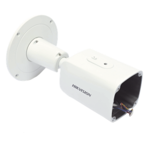 Tapa Trasera para Cámara IP / Salida de Cable Hermética / Base con Soporte / Sin Tornillería