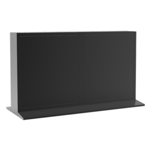 Gabinete Pedestal Modular para Videowall / 46" / Acero SPCC / 75 kg / Altura de Visión 80 cm (31.5 in)