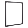 Montaje de Pared para 4 Paneles LED / Uso en Interior / Aluminio 6063 / 1000×1120×80 mm (39.40'×44.13'×3.15') / 5.3 kg (11.70 lb)